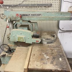 1960’s Dewalt Radial Arm Saw