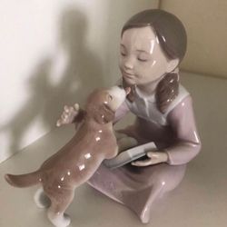 Rare Retired Lladro  “Don’t Be Impatient” - Porcelain Figurine 