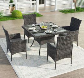 Patio outdoor dining table set outdoor patio dining table set patio furniture outdoor furniture πβ
βοΈ