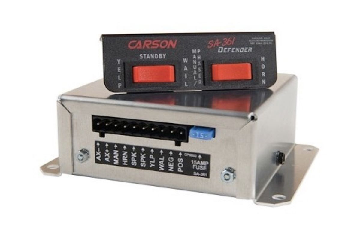 NEW Carson SA-361-30 Amplifier and NEW Abrams Slim Line 100 Watt Speaker!
