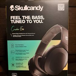 Skullcandy Crusher Evo Headphones (BRAND NEW) - check description