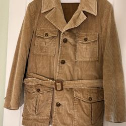 Mens Vintage Sears Sportswear Corduroy Jacket 44 Regular 