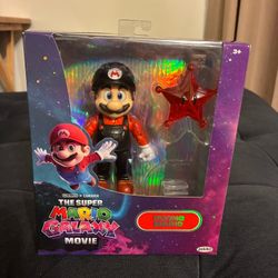 Jakks Super Mario Galaxy Movie Wave 2 FLYING MARIO w RED STAR 5" Figure NEW 2026