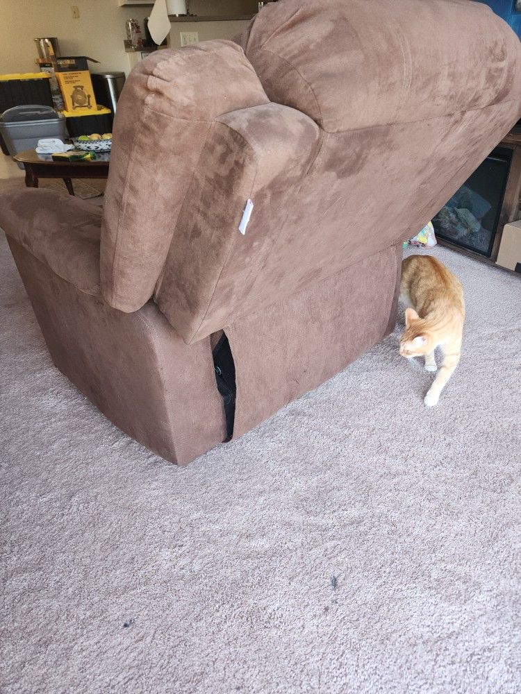 Brown Recliner