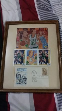 Larry Bird 12 x 15 memorabilia