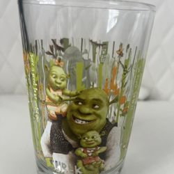 Shrek the third McDonald’s glass 5” 2007 Collectors Cup