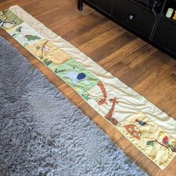 Kids Window Valance (or hanging banner) Jungle Theme