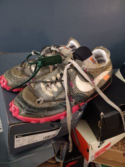 Nike Off-White Sneakers Olive Green Pink