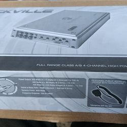 Marine Rockville Amplifier NEW