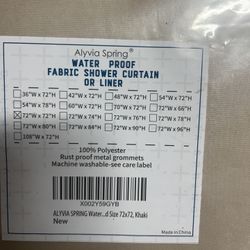 Water proof  Shower Curtain 