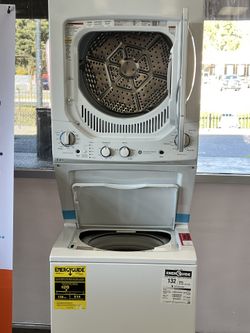 GE Washer And Gas Dryer Combo Stackable