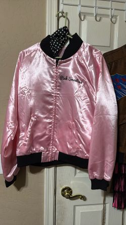 Grease Halloween Jacket Costume/pink ladies, jacket, Halloween costume size extra large