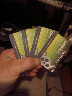 Cinemark Rain Check Pass – Lot of 4