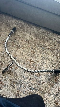 Square twisted handlebar with gooseneck & grips