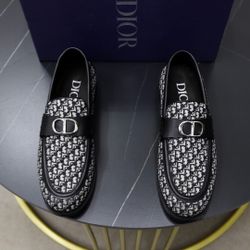 Dior CD Men’s Leather Shoes With Box 2026 New