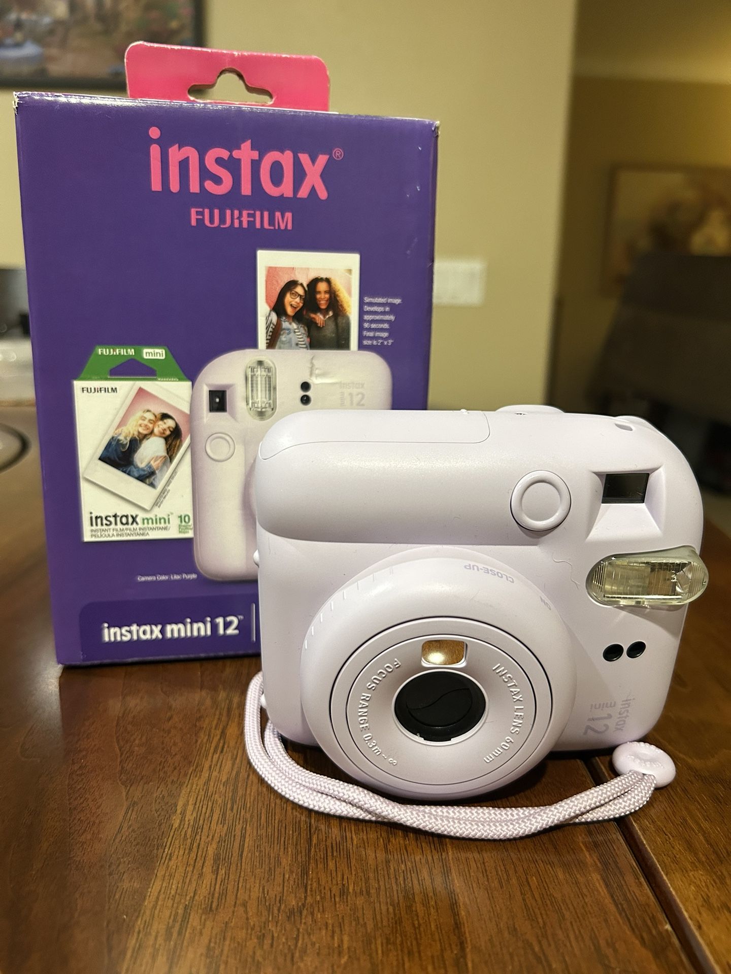 FUJIFILM INSTAX MINI 12 Instant Film Camera | Lilac Purple