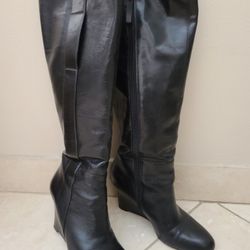 Leather Winter Boots 7.5