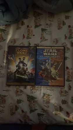 Star Wars clone wars animated lot dvd