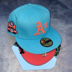Oakland A’s Fitted 40 Year Side Patch 