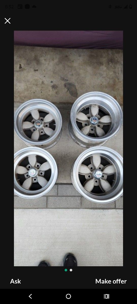 Us Mag Daisy 5 Lugs Rims