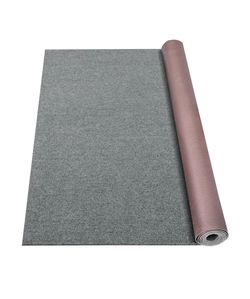 Carpet,6 FT x 18 FT  Gray Indoor Outdoor Carpet 0.2" Thick Boat Rug with Water-Proof TPE Backing for Home, Patio, Porch, Deck