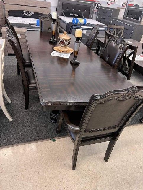 🧑🎄Kiera Brown Formal Dining Set 🦃 THANKSGlVlNG SALE