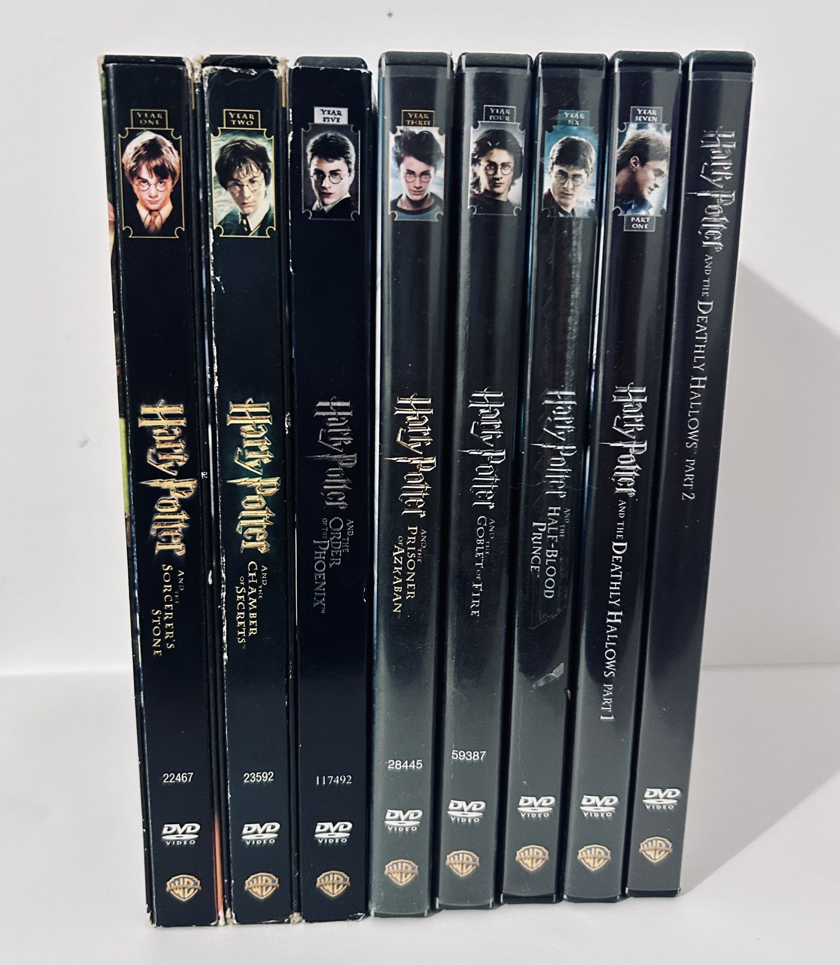 Harry Potter DVDs All 7 Films