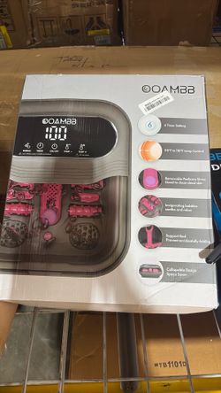 OAMBB BE-F1200 Heated Foot Massager Machine – Brand New