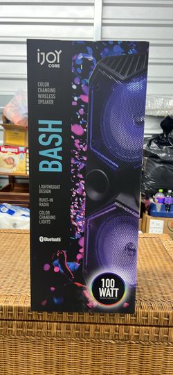 IJOY CORE COLOR CHANGING WIRELESS SPEAKER