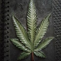Hemp Leaf Artist Journal / Sketch Book