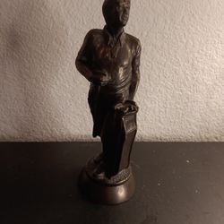 GORGEOUS NEW Austin Sculpture 9" Bronzed Golfer Figurine.

