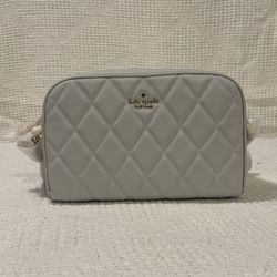 Kate Spade Stone Path Mini  Smooth Quilted Leather Crossbody Carey Bag KG425