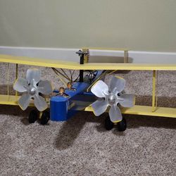 Antique Airplane Ceiling Fan 110V