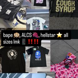 bape 🙉, alocs🍇, hellstar⭐️