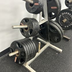 Star Trac Urethane Plates Set With Plate Tree