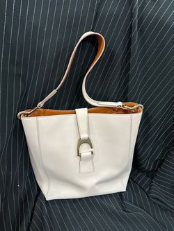 Dooney & Bourke Blush Pink Leather Tote Bag