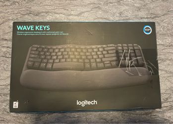 Logitech Wave Keys Wireless Ergonomic Keyboard