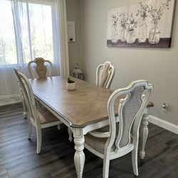 Table With 4 Chairs And Buffet 