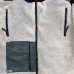 Mammoth Sherpa Jacket Olive/white XL
