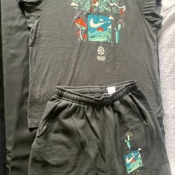 Nike shorts set