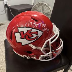 Tony Gonzalez Full Size Signed Helmet 