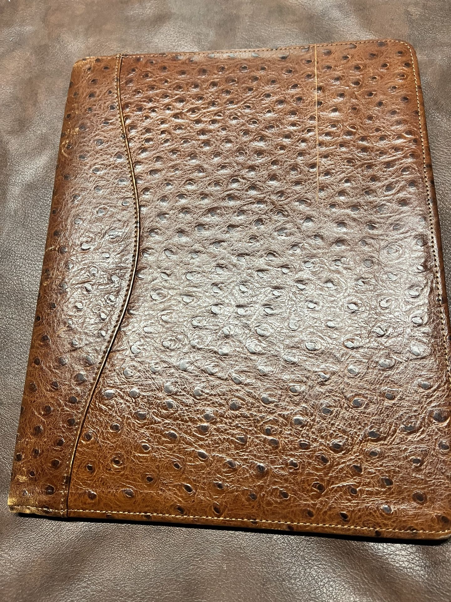 Scully Ostrich Organizer In Good Conditions