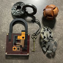 assorted brain teaser puzzles