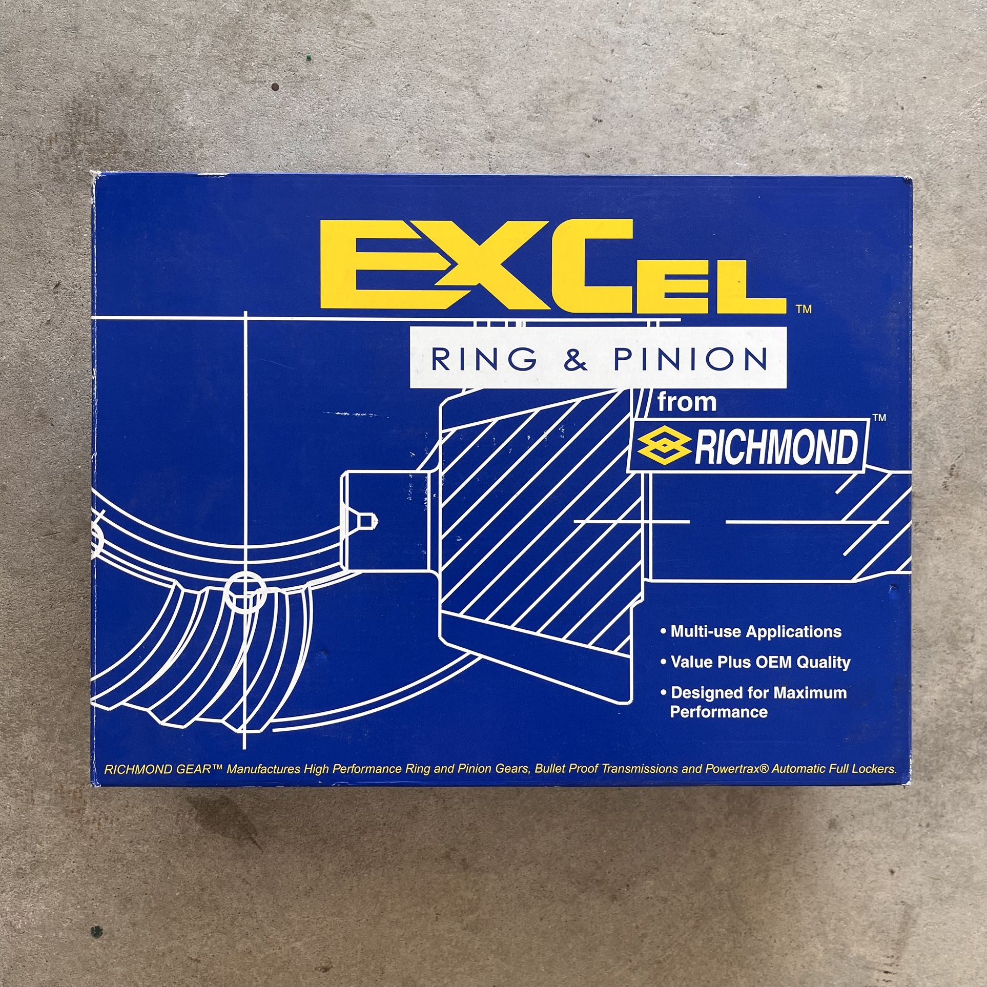 Richmond Excel Ring & Pinion Gear Set