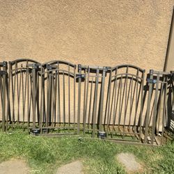 Metal Adjustable Baby Gates- Bronze with arch