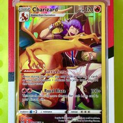Charizard TG03/TG30 Swsh1l: Lost Origin Trainer Gallery Holo W Pokémon One Touch
