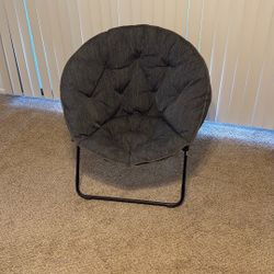 Saucer Chair - Dark Gray