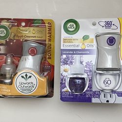 Airwick scented oil with plug 4 for $5