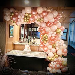 Balloon Arch Party Decor Quince birthday 