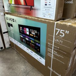 LG 75” 4K Smart TV (75UA7100)